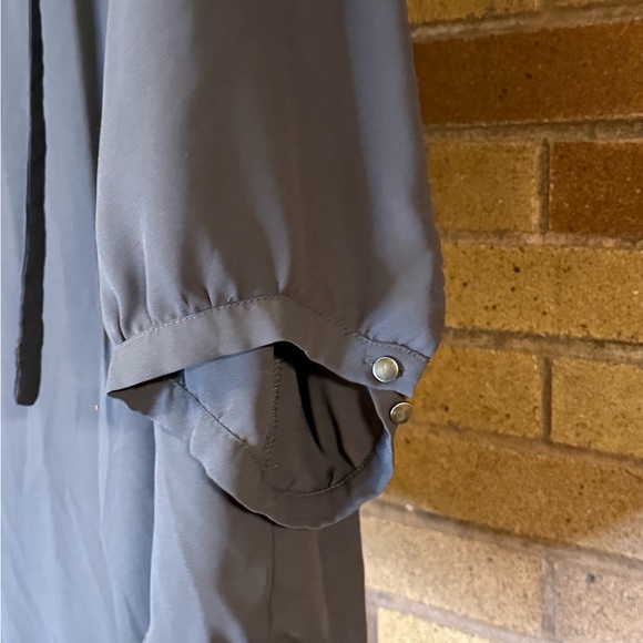 Torrid Charcoal Blouse - Picture 3 of 7